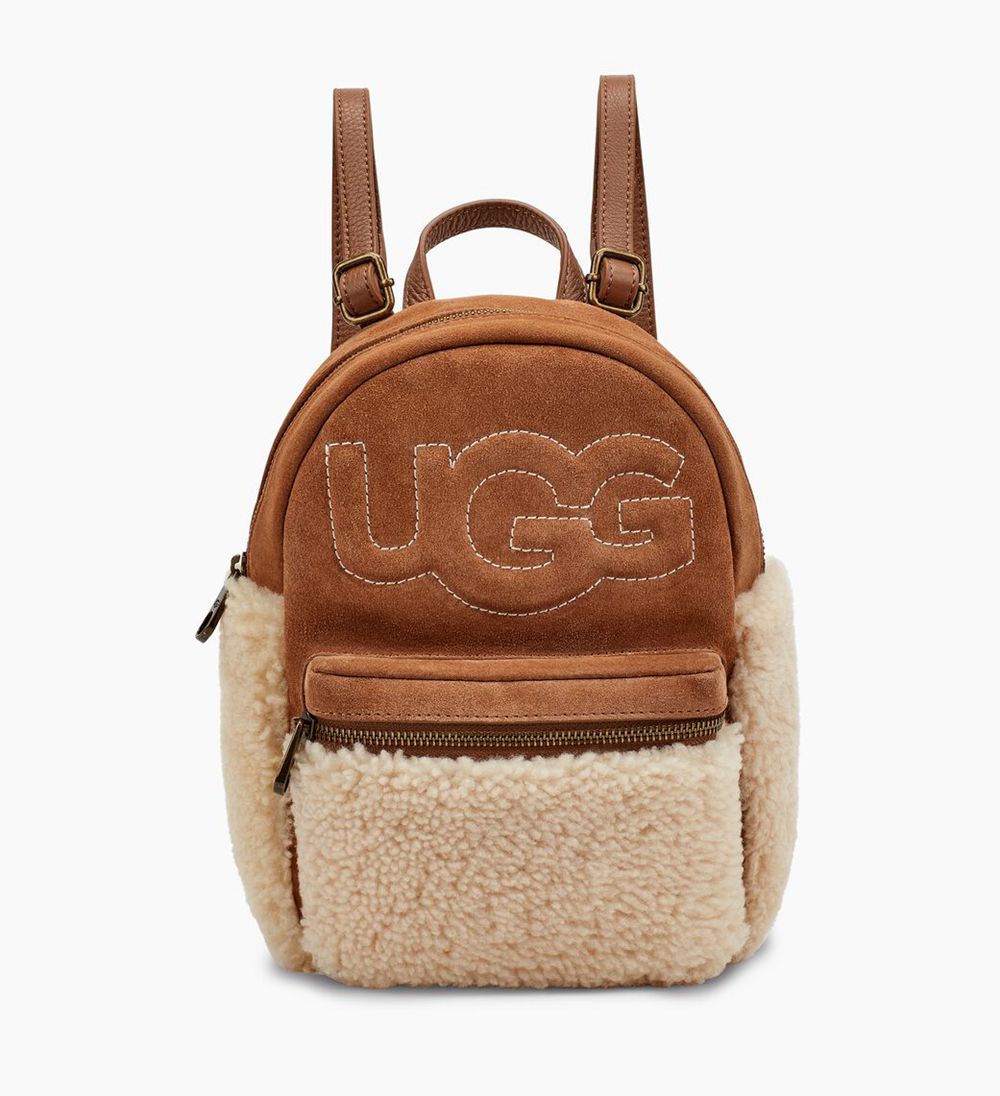 Ugg Dannie Ii Mini Sheep - Womens Backpacks - Brown - NZ (7851QHWNV)